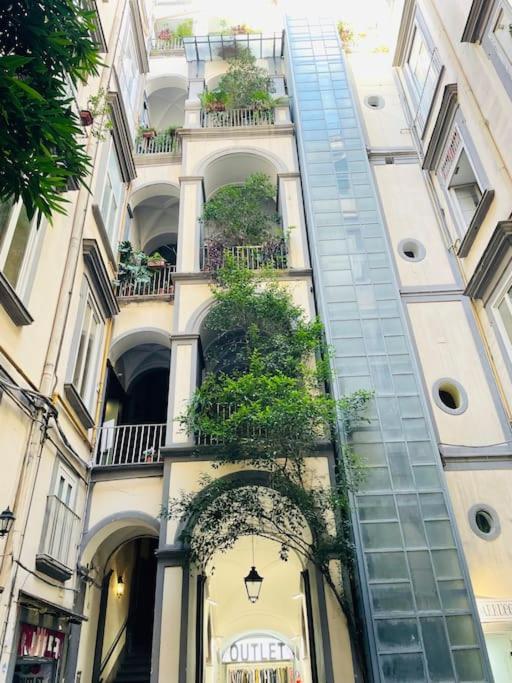 Re Gallo Luxury Apartment Plebiscito In Via Chiaia Napoli Dış mekan fotoğraf